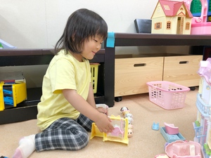 ゆったり遊んでます♪