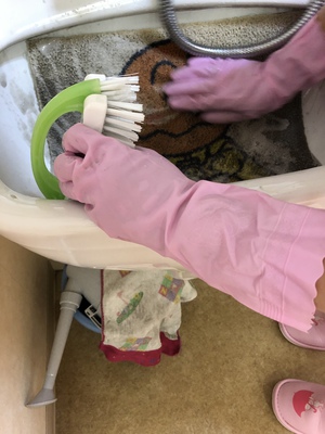 アンパンマンの足マット