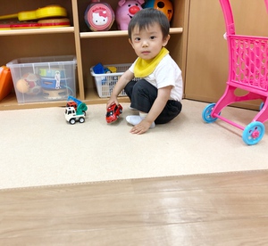 ゆったり遊んでます♪