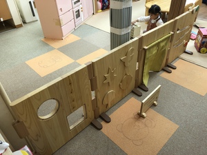 森のひみつきち　登場！