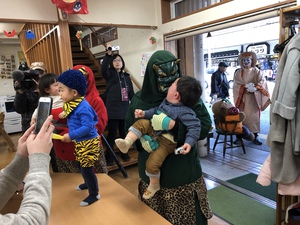 国分寺節分祭　鬼がやって来た！