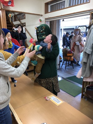 国分寺節分祭　鬼がやって来た！