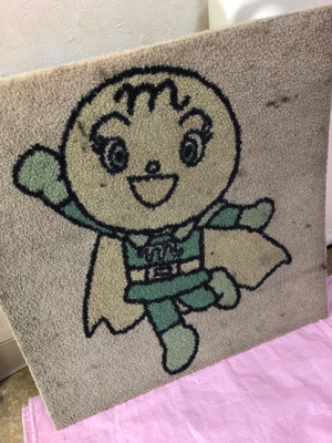 アンパンマンの足マット
