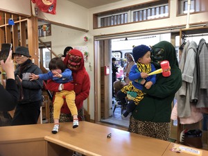 国分寺節分祭　鬼がやって来た！