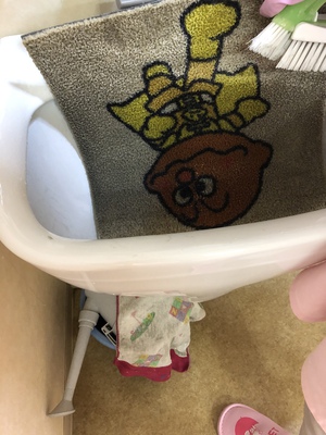 アンパンマンの足マット