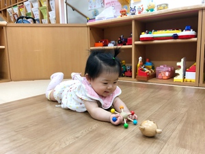 ゆったり遊んでます♪