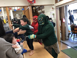 国分寺節分祭　鬼がやって来た！
