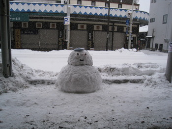 雪が降る