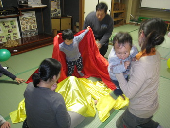 親子体操教室初回