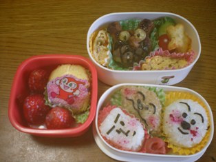 アンパンマンお弁当☆