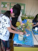 長女・・・花展に・・・☆