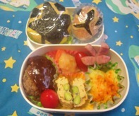 キャラ弁?!　シンケンジャーもどき・・・・・★