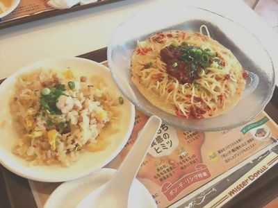 野菜を味わう涼風麺！！ミスドで飲茶ランチしました～